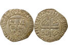 Frankreich 1 Charles VI - Blanc Guenar, 4th Issue - 1411 / 1417 Rouen -