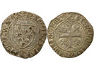 Frankreich 1 Charles VI - Blanc Guenar, 4th Issue - 1411 / 1417 Paris -