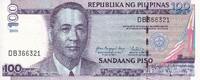 Philippinen 100 piso 2009 Billet Philippinen 100 piso 2009 I / ST 6,00 EUR  zzgl. 15,00 EUR Versand