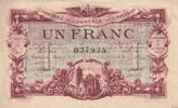 Billet Frankreich 1 franc 1917 II / VZ