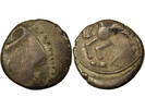 1 denier Denarius with Horse & Caduceus - 90 / 60 BC -