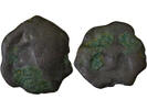 Gallien 1 Upper and Middle Seine - Potin with Bull and Lilly - 60 / 40 BC -