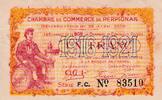 Pyrénées-Orientales 1 franc Billet Pyrénées-Orientales 1 franc 1916 -