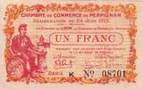 Frankreich 1 franc 1915 Billet Frankreich 1 franc 1915 III / SS 10,00 EUR  zzgl. 15,00 EUR Versand