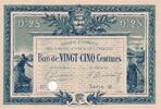 Frankreich 25 centimes 1916 Billet Frankreich 25 centimes 1916 I / ST 35,00 EUR  zzgl. 15,00 EUR Versand