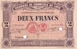 Frankreich 2 franc 1920 Billet Frankreich 2 franc 1920 I / ST 50,00 EUR  zzgl. 15,00 EUR Versand