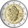 Vatikanstadt 2 euros 2 Euros Commémo. BU Vatican 2022 - 25th anniversary of the death of Mother Teresa of Calcutta -