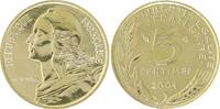 Frankreich 5 centimes 5 Centimes Marian - 2001 BU -