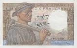 Frankreich 10 francs 10 Francs Miner - 14-01-1943 Serial U.38 -