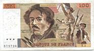 Frankreich  100 Francs Delacroix - 1978 Serial Y.1 - P.153 - F + IV / S+