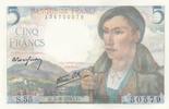 Frankreich 5 francs 5 Francs Shepherd - 05-08-1943 Serial S.55 - UNC -
