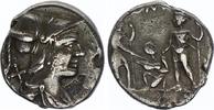 Römische Republik denier Denarius, Veturia 137 BC Rome - VF -