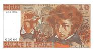 Frankreich 10 francs 10 Francs Berlioz - 07-08-1975 Serial C.217 - aUNC -