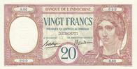 Dschibuti 20 francs 20 Francs Peacock ND (1936) - Specimen - P.7bs - UNC -