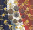 Frankreich  UNC Set France 2004 - 8 euro coins I / ST