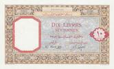 10 livres 1947 Arabische Republik Syrien 10 Pounds 1948 - Banque de Syrie et du Liban - Specimen - P.58s - PMG 66 EPQ I / ST
