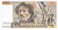 Frankreich  100 Francs Delacroix - 1980 Serial G.23 - XF II / VZ
