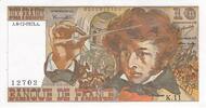 Frankreich 10 francs 10 Francs Berlioz - 06-12-1973 Serial K.11 - XF+ -