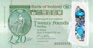 Nordirland  20 Pounds - Distillery Bushmills - Polymer 2017 (2019) - P.NEW I / ST