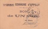 Frankreich 1 Franc Appilly City 1 franc  II / VZ