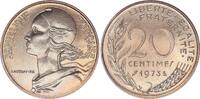Frankreich 20 centimes 20 Centimes Marian - 1973 - UNC -