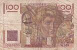 Frankreich 100 francs 100 Francs Young farmer - Inverted Watermak - 01-10-1953 Serial W.559 - TB -