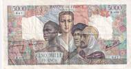 Frankreich 5000 francs 5000 Francs France and colonies - 31-05-1945 Serial R.660 - VF -