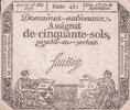 Frankreich 50 sols 50 Sols - Liberty and Justice (23-05-1793) - Sign. Saussay -