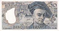 Frankreich 50 francs 50 Francs - Quentin de la Tour - 1982 - Serial X.28 - PUNC - P.152b -