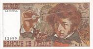 Frankreich 10 francs 10 Francs - Berlioz - 06-12-1973 - Serial K.11 - XF - P.150 -