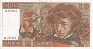 Frankreich 10 francs 10 Francs - Berlioz - 02-10-1975 - Serial M.235 - VF - P.150 -