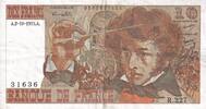 Frankreich 10 francs 10 Francs - Berlioz - 02-10-1975 - Serial R.227 - VF - P.150 -