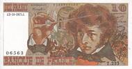 Frankreich 10 francs 10 Francs - Berlioz - 02-10-1975 - Serial T.235 - XF - P.150 -