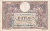 Frankreich 1920 100 Francs - Luc Olivier Merson - 02-12-1920 - Serial P.7062 - F to VF - P.69 IV / S+