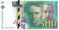 Frankreich 500 francs 500 Francs - Pierre et Marie Curie - 1995 - Letter E - AU+ - P.160a -