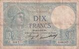Frankreich 10 francs 10 Francs - Minerva - 25-02-1937 - F - P.73 -