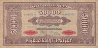 Polen 50000 marek 50000 Marek - 1922 - Serial A - P.33 -