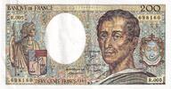 Frankreich 200 francs 200 Francs - Montesquieu - 1981 - Serial R.005 - P.155 -