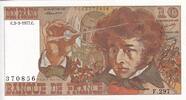 Frankreich 10 francs 10 Francs - Berlioz - 03-03-1977 - Serial F.297 - P.150 -