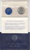 USA 1 dollar Set incluing 1 Dollar Eisenhower 1971 in Silver + 1 Token -