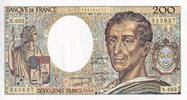 Frankreich 200 francs 200 Francs - Montesquieu - 1988 - Serial N.062 - P.155 -