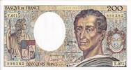 Frankreich 200 francs 200 Francs - Montesquieu - 1989 - Serial Y.071 - P.155 -