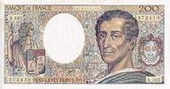 Frankreich 200 francs 200 Francs - Montesquieu - 1992 - Serial S.105 - P.155 -