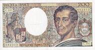 Frankreich 200 francs 200 Francs - Montesquieu - 1992 - Serial C.101 - P.155 -