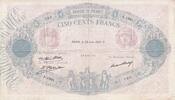 Frankreich 500 francs 500 Francs - Pink and blue - 23-06-1932 - Serial A.1901 - P.66 -