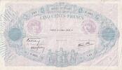 Frankreich 500 francs 500 Francs - Pink and blue - 09-03-1939 - Serial C.3241 - P.66 -