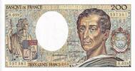 Frankreich 200 francs 200 Francs - Montesquieu - 1988 - Serial H.059 - P.155 -
