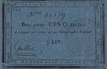 Frankreich 5 livres 5 Livres - FALSE - Lyon Head office -