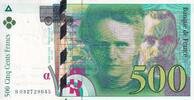 Frankreich 500 francs 500 Francs - Pierre et Marie Curie - 1995 - Letter B - P.160 -