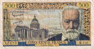 Frankreich 500 francs 500 Francs - Victor Hugo - 30-10-1958 - Serial M.110 - P.133 -